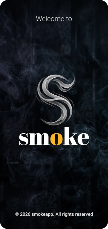 Smoke app splash screen